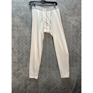 ACRUX Men's XX-Large White Polyester‎ Spandex Long John Thermal Underwear